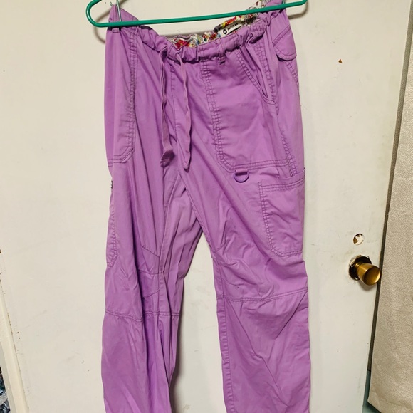 Floral lavender scrub set - Picture 4 of 5